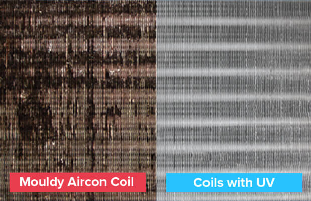 UV Light air purifier 17 coils image