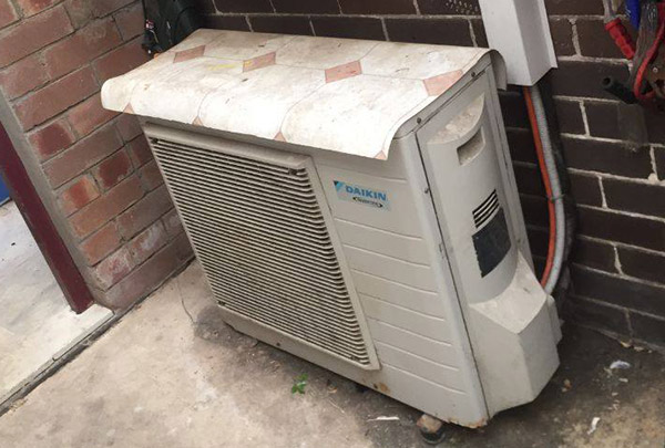 Reverse Cycle Air Conditioner Leaking Water Outside 