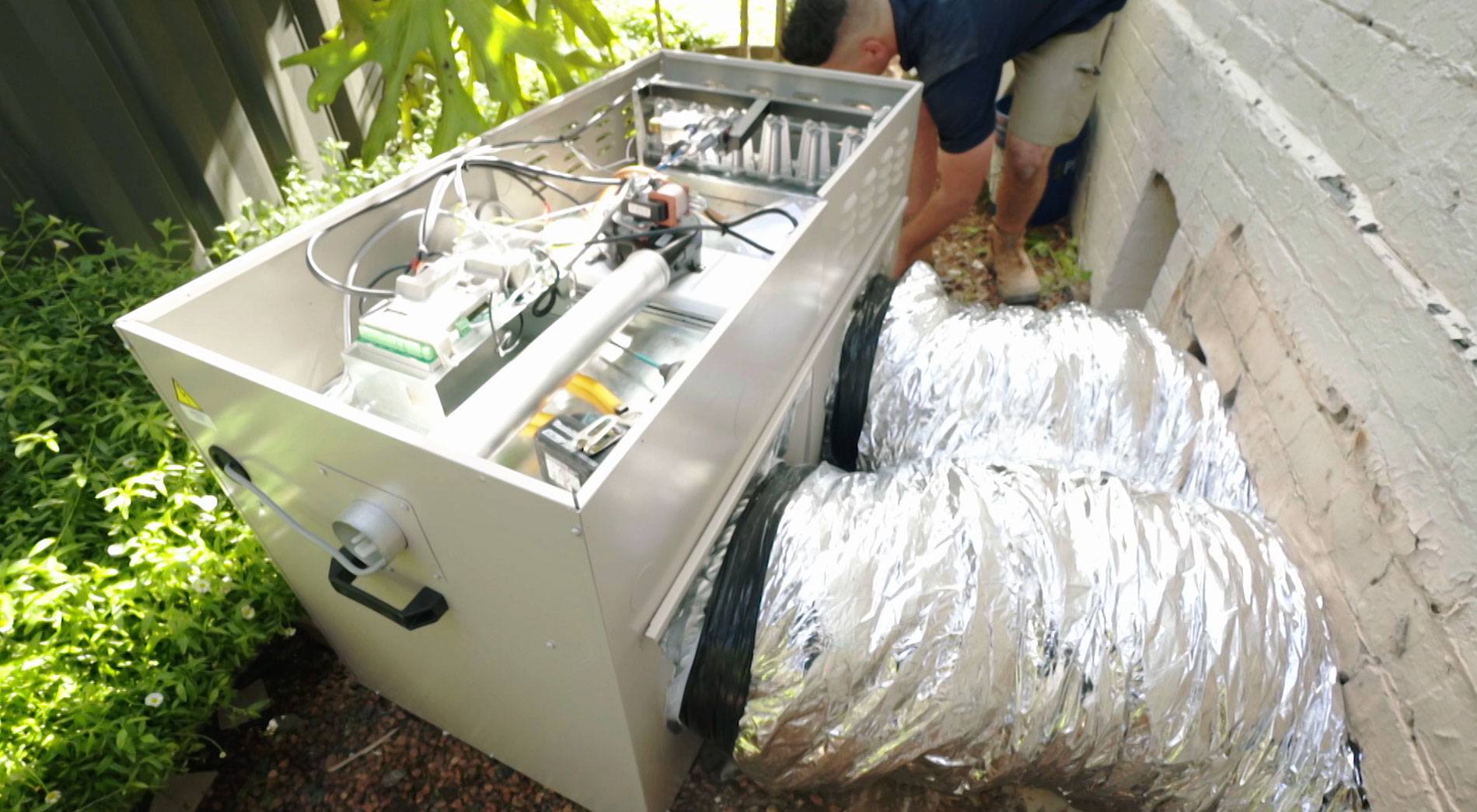 Gas Central Heater Service 5 replace 1