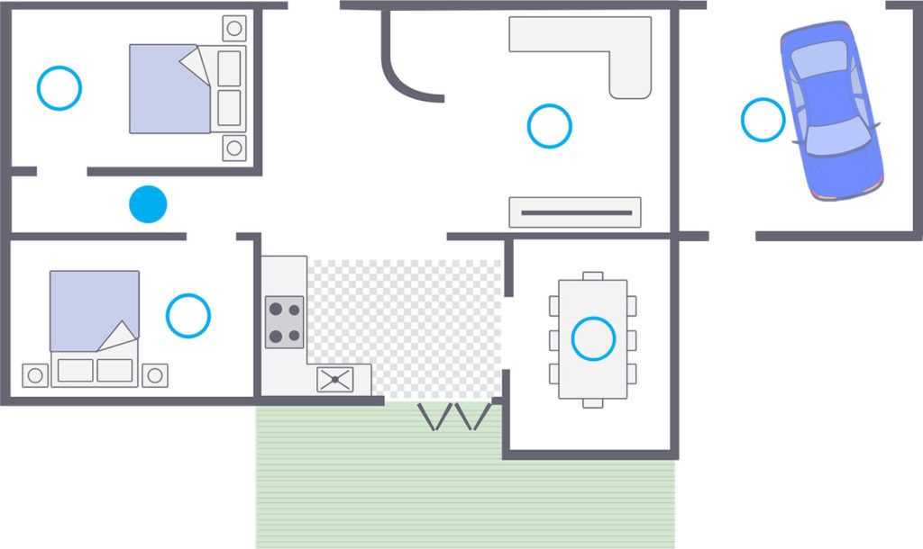 single floor plan