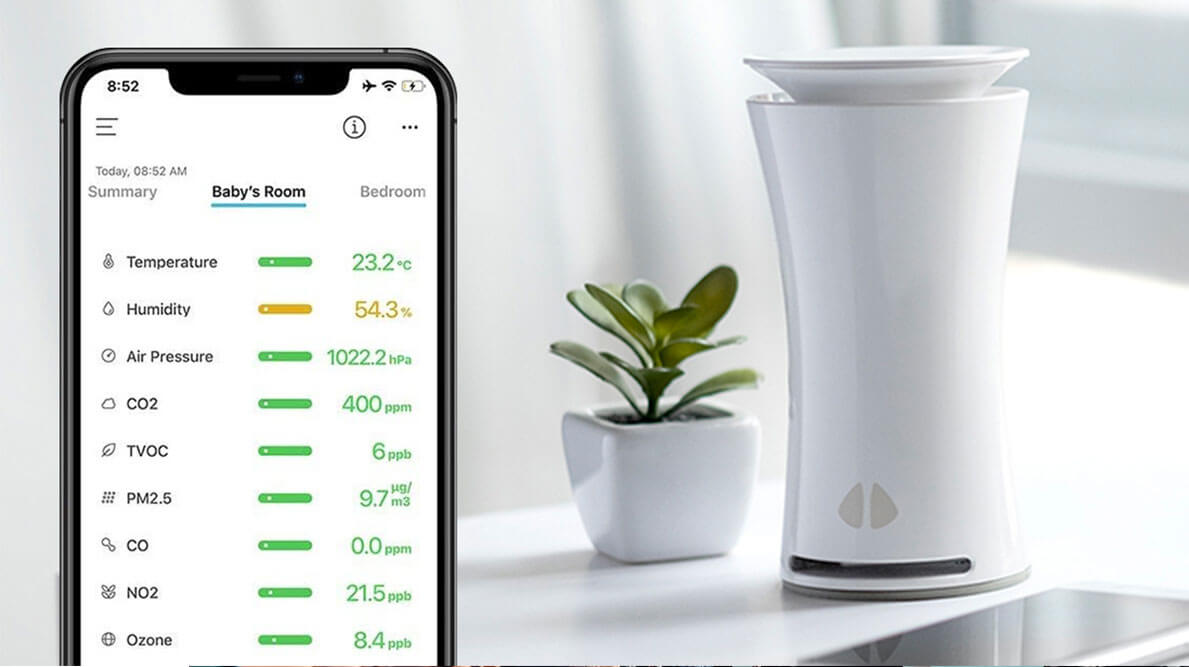 uhoo indoor air quality monitor