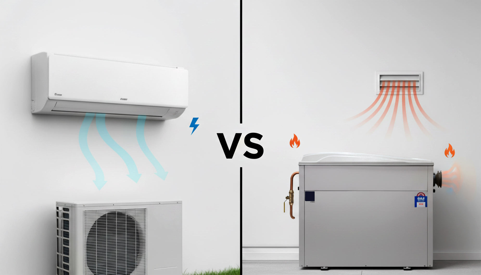 Reverse Cycle Air Conditioning vs Gas Heating